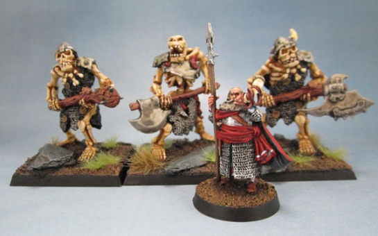 Ral Partha Europe, Das Schwarze Auge, Undead Skeletal Ogres, Citadel Lord of the Rings, Forlong the Fat