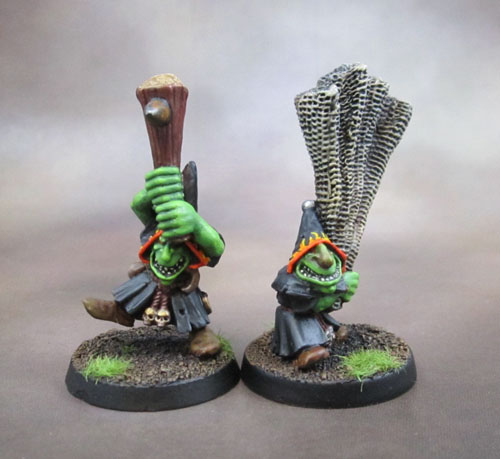 4th Edition WHFB Night Goblin Netter and Clubber Gloomspite Gitz