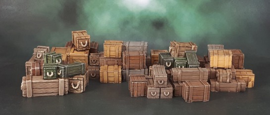 Scotia Grendel 10007 - Resin Crates, Warzone Crates.
