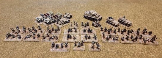 Battlefront Miniatures, Flames of War, DAK, Afrika Korps, Deutsches Afrikakorps Army