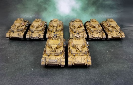 Battlefront 15mm Panzer IV Company - Deutsches Afrikakorps/Panzerarmee Afrika for Flames of War 1/100 1:100