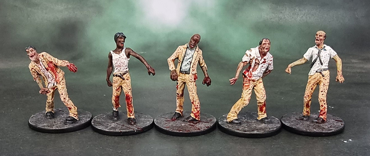 Zombicide 1st Edition: Zombie Walkers in suits