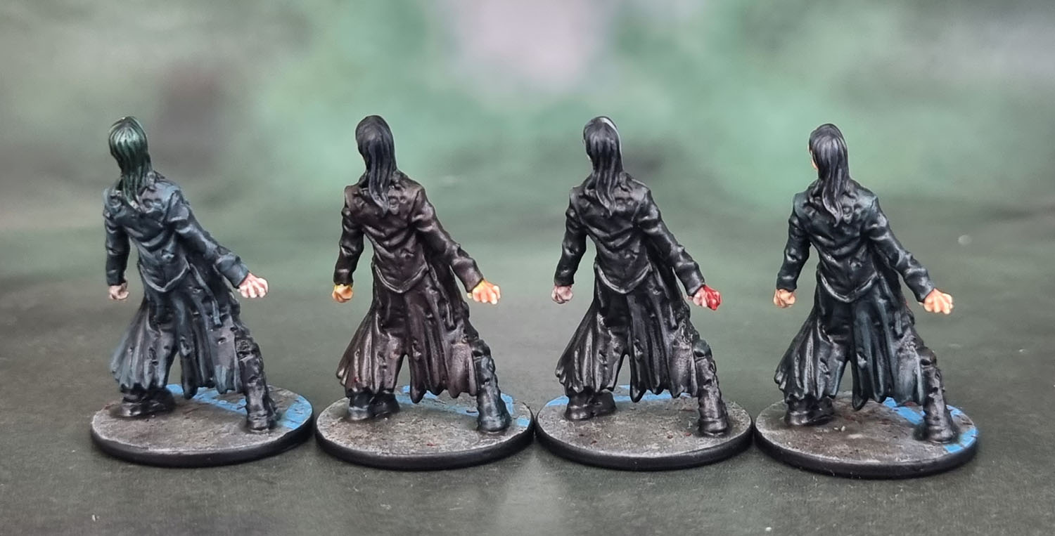 Zombicide 1st Edition: VIP Zombies, VIP Walkers - Goths, Goth Zombies, Very Infected People