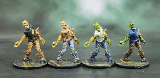 Zombicide Toxic City Mall Expansion: Toxic Walkers