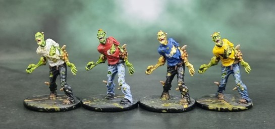Zombicide Toxic City Mall Expansion: Toxic Walkers